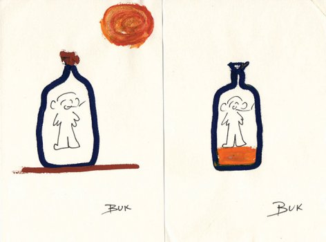 IZLOŽBA NA FESTIVALU LJEVICE Crteži Bukowskog, Jacka Kerouaca i Patti Smith iz privatne zbirke 